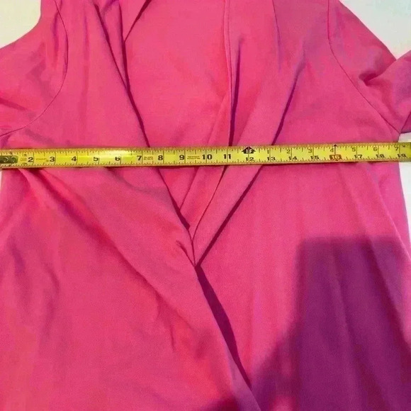 Charter Club Women's Self Edge A-Line Cardigan Pink (size XL) - Picture 10 of 13